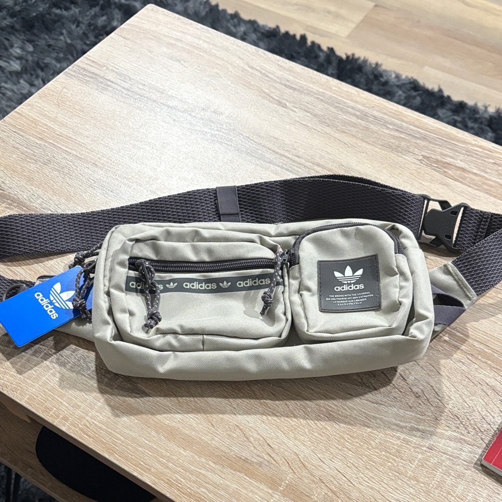 Adidas Tan Belt Bag for Men
